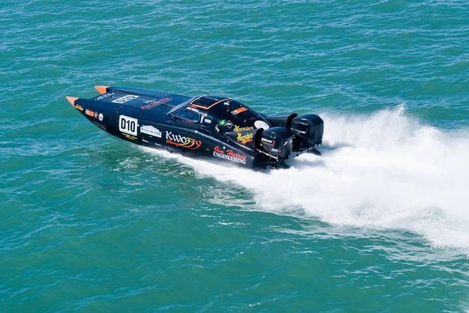 Kwozzy 2 - Supercat Outboard © Australian Offshore Powerboat Club http://www.aopc.com.au